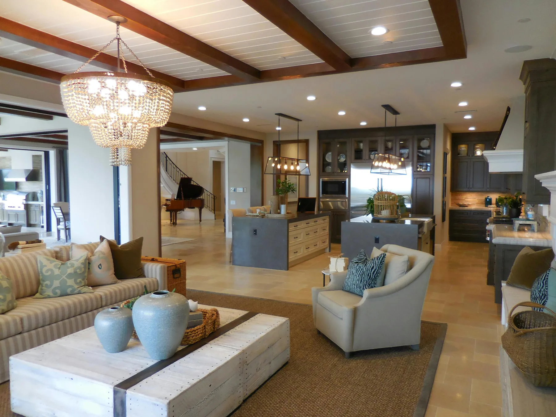 Living room of a property ready to show